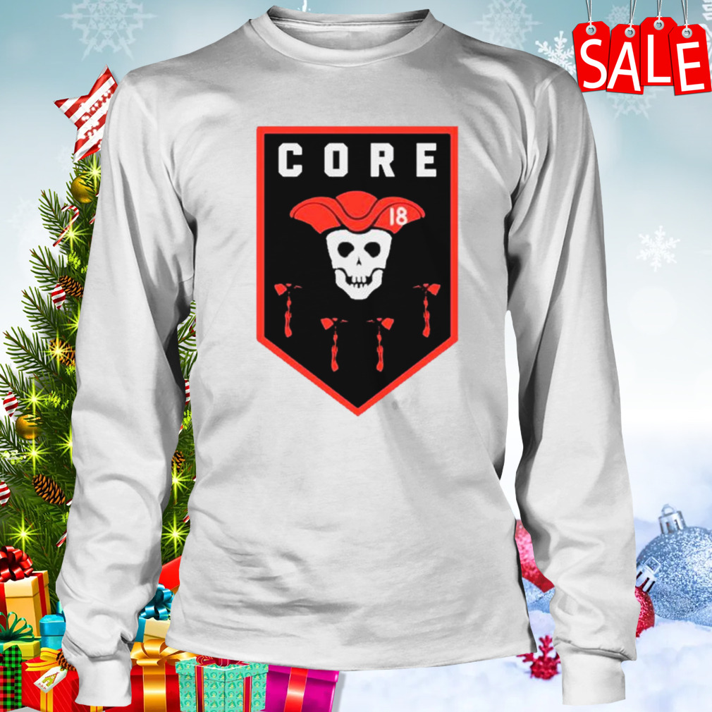 Demario Douglas wearing core pirate skull shirt 3 Longsleeve shirt