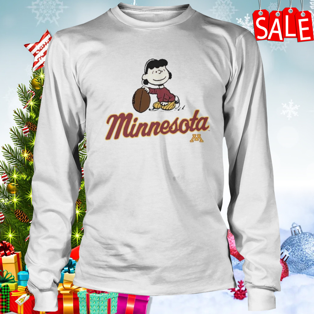 Peanuts X Minnesota Lucy Football t-shirt 3 Longsleeve shirt