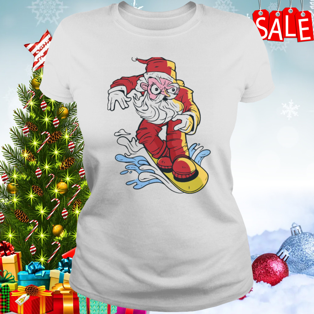 Snowboarding Christmas shirt 2 Women's shirt