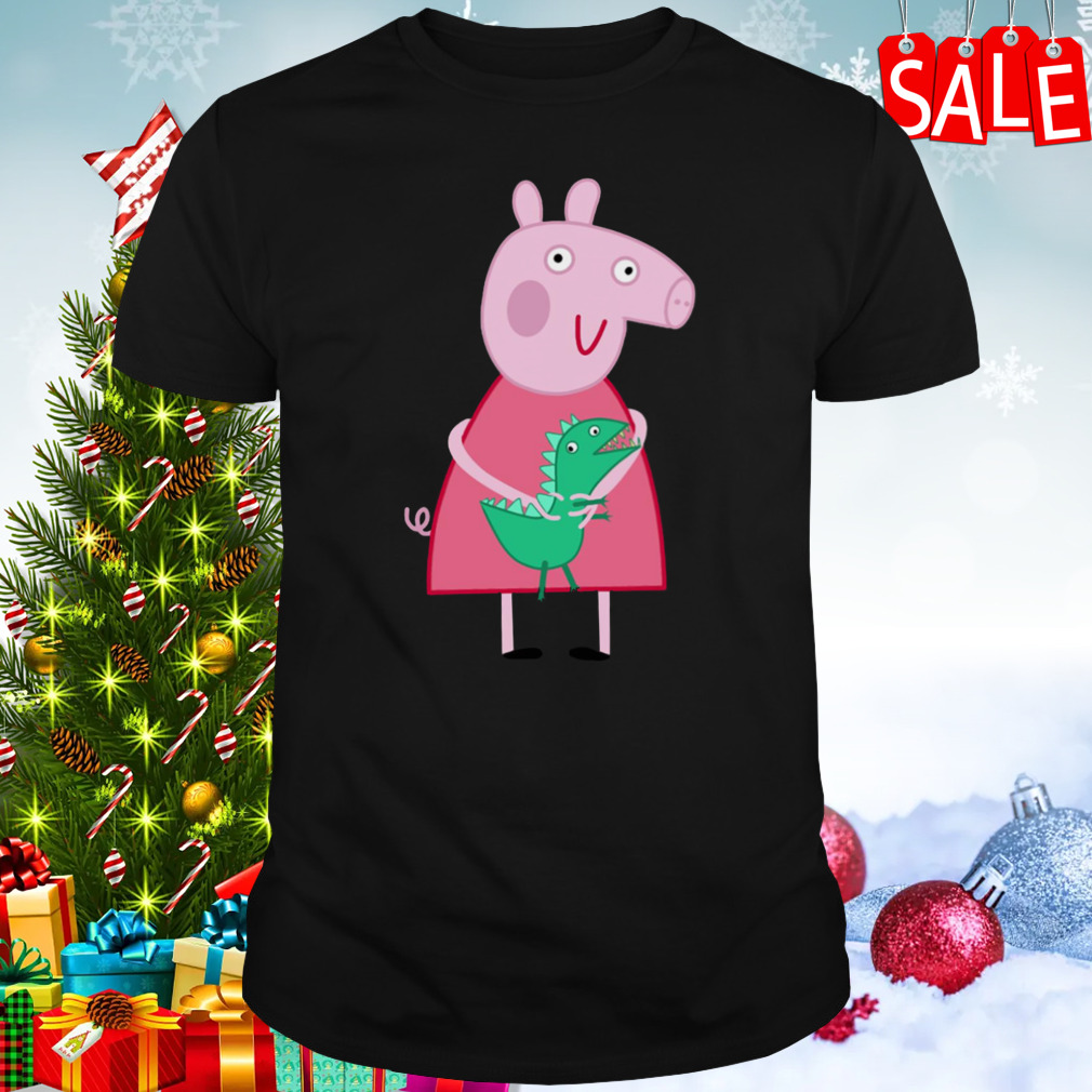 Peppa Pig And The Dinosaur shirt
