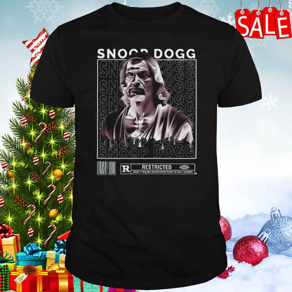 Typography Snoop Dog Statue shirt