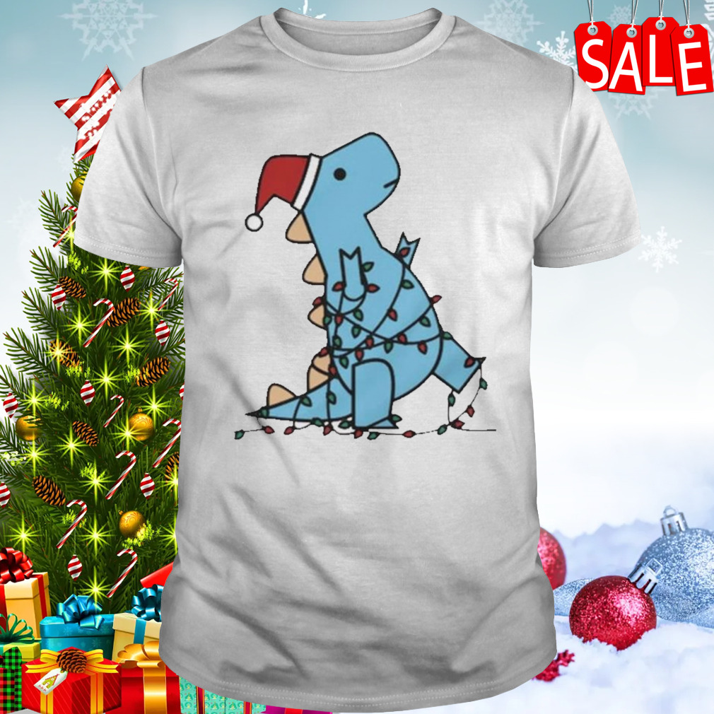 Christmas Dinosaur 2023 T-shirt