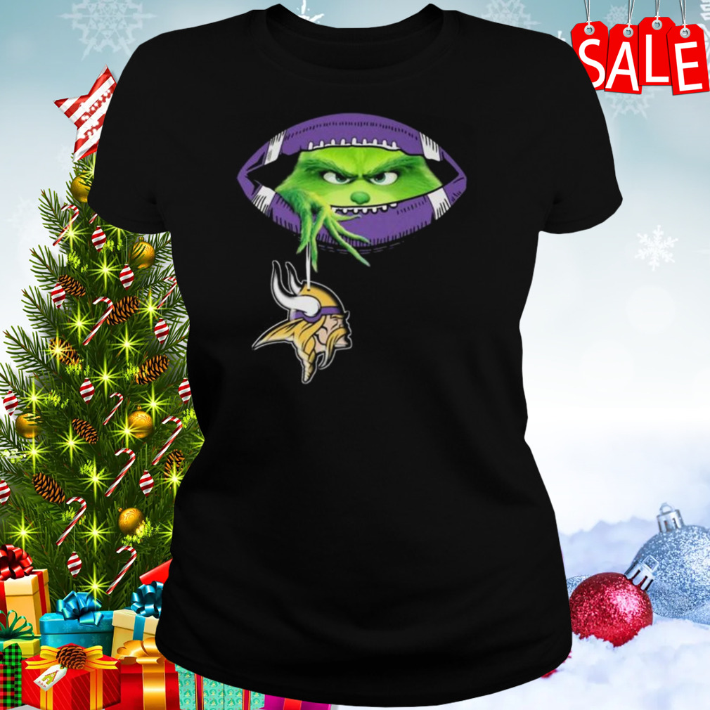 Ew, People The Grinch Hold Minnesota Vikings Shirt 2 Women's tshirt