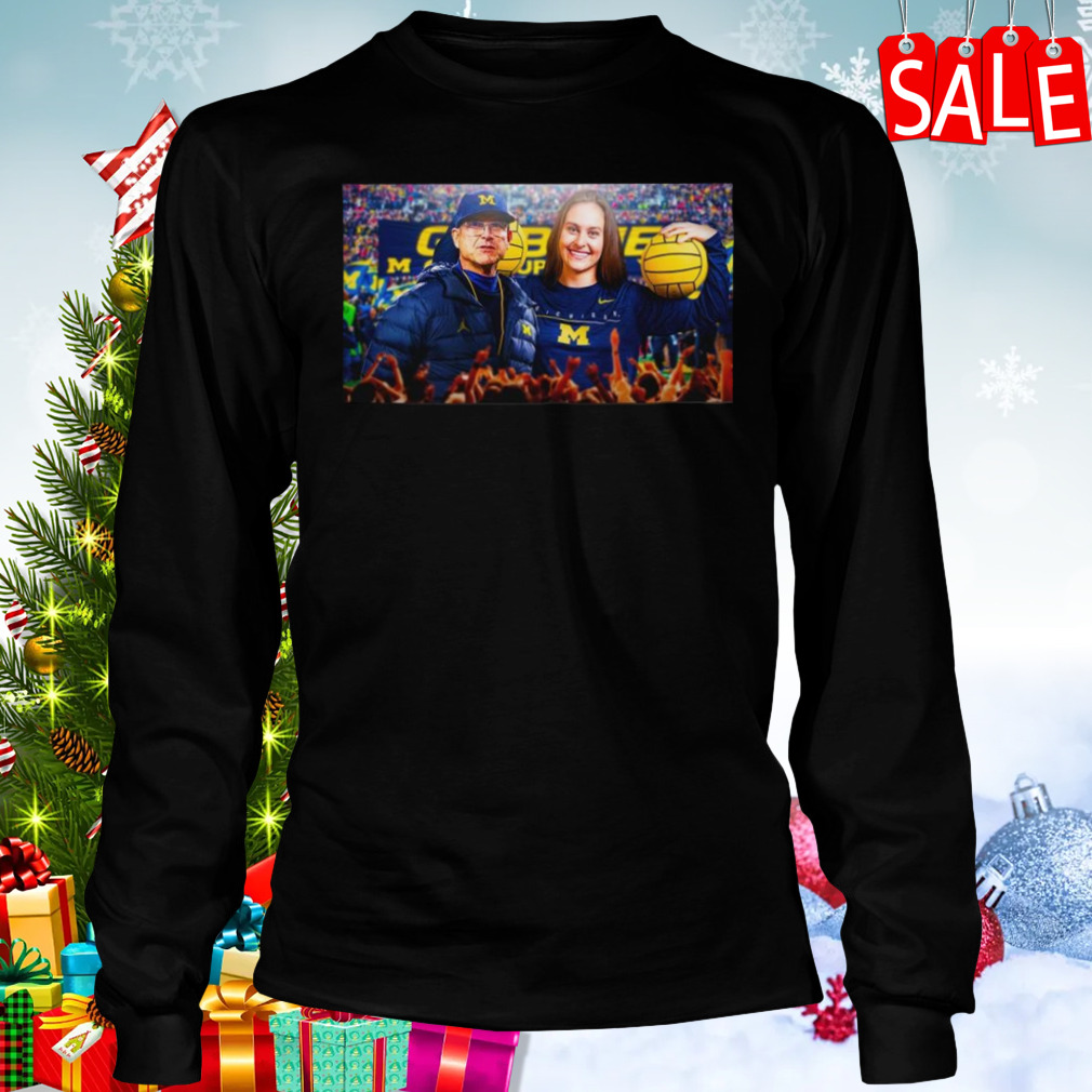 Jim Harbaugh’s daughter posts defense of Michigan football coach shirt 3 Longsleeve tshirt