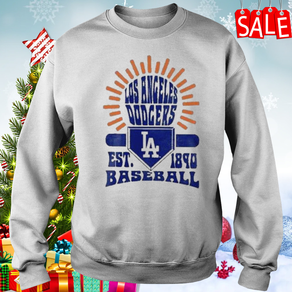 Los angeles Dodgers youth sun burst T-shirt 4 Sweater