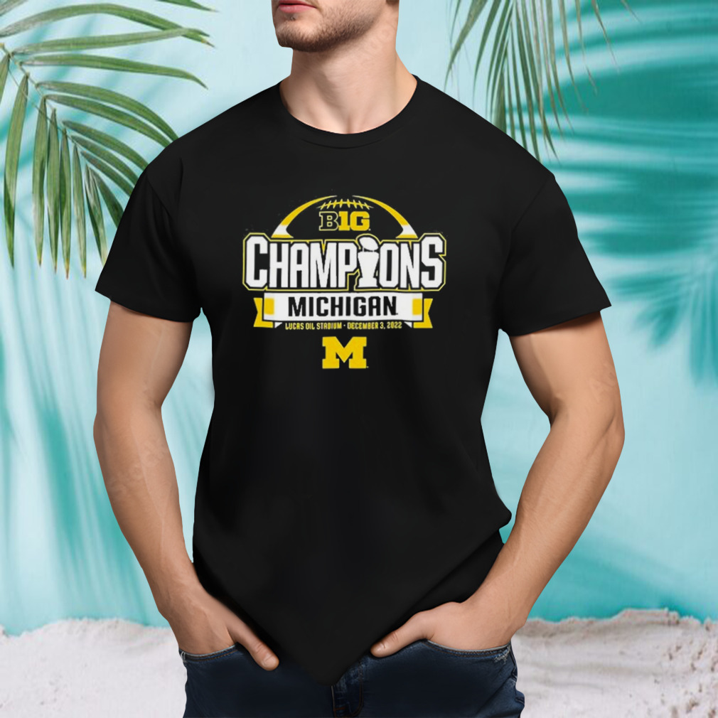 Michigan Wolverines Women’s 2023 Big 10 Football Conference Champions shirt