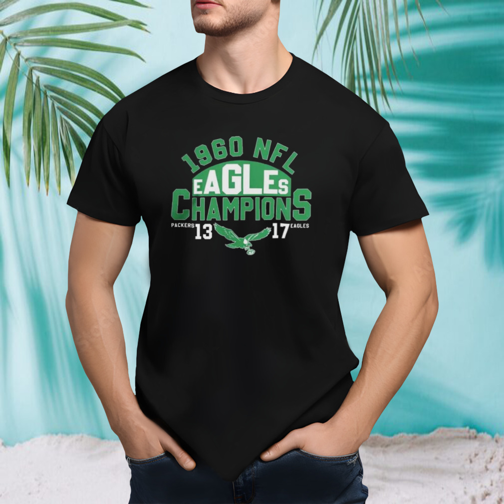 Philadelphia Eagles Football 1960 Nfl Champions Hometown Grafik t-shirt