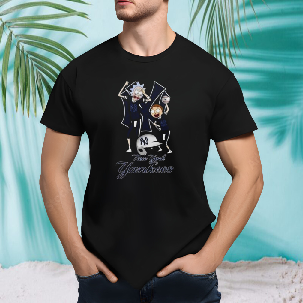 Rick And Morty New York Yankees 2023 T-shirt