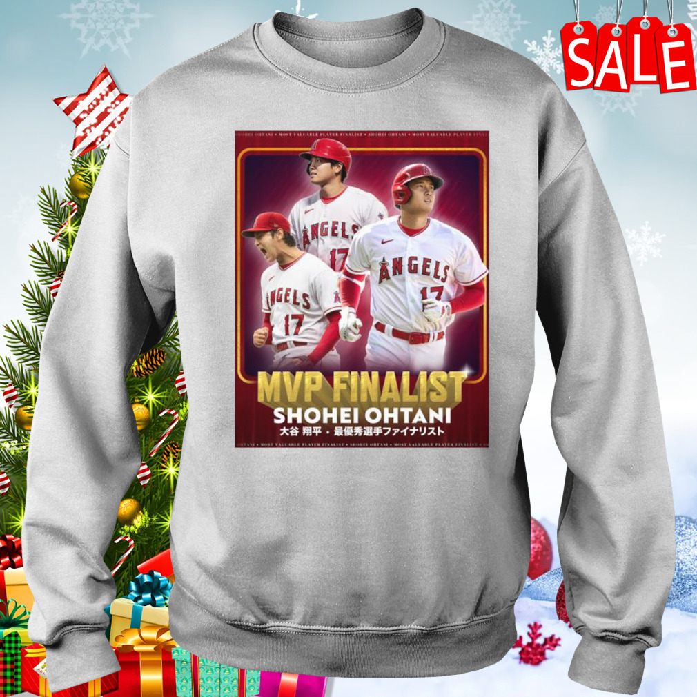 Shohei Ohtani Angels 2023 American League MVP Finalist Shirt 4 Sweater