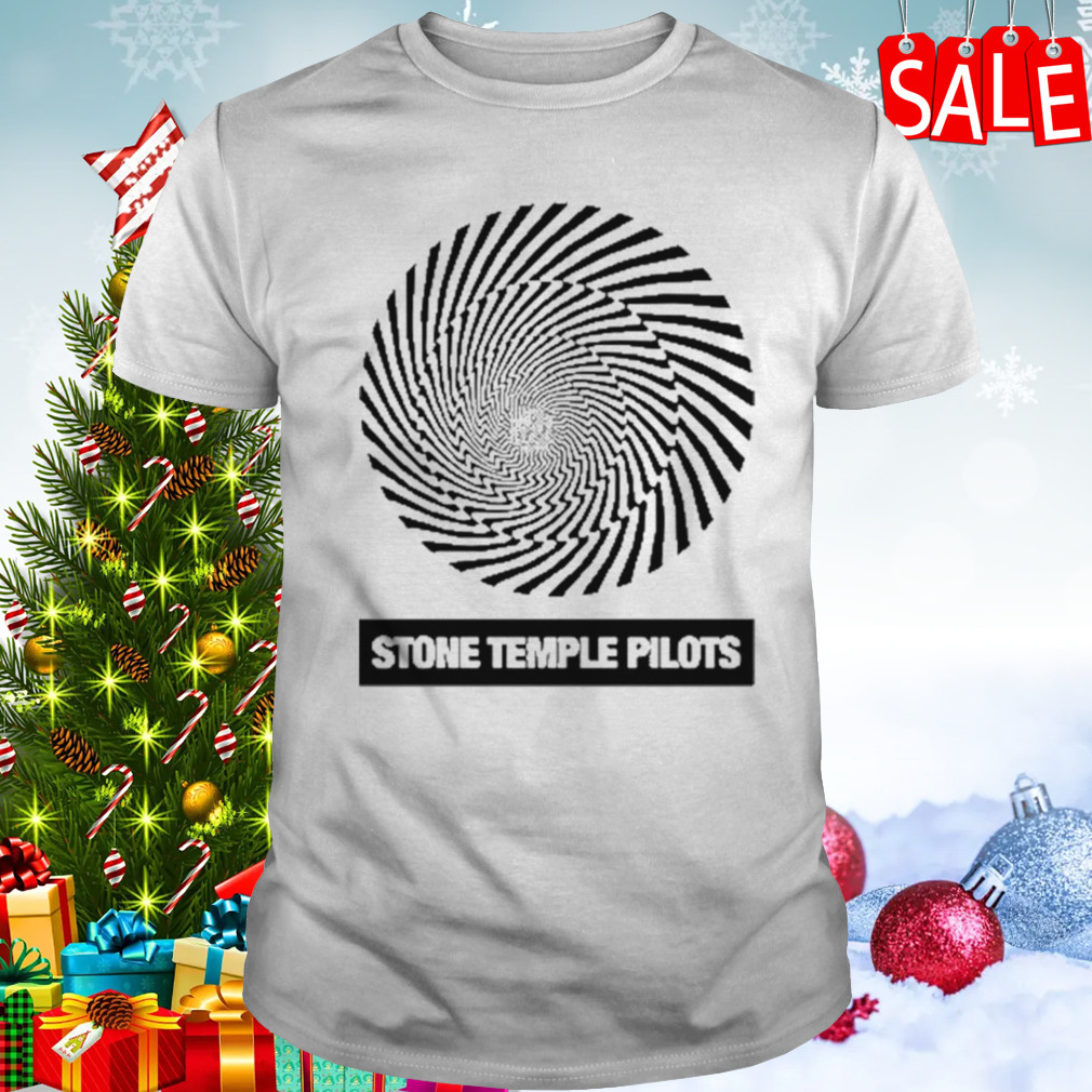 Stone Temple Pilots spiral artwork t-shirt