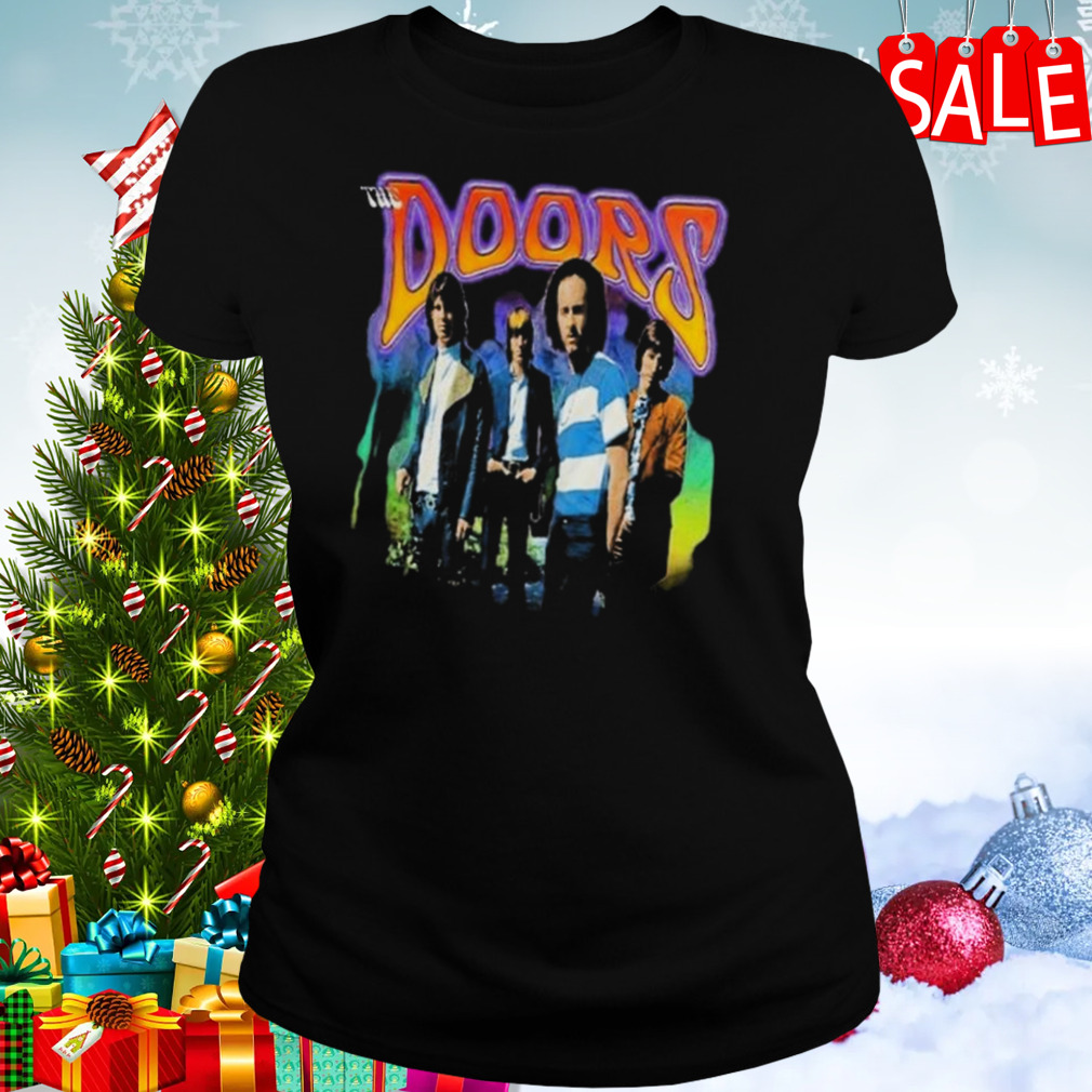 The Doors vintage full color band photos t-shirt 2 Women's tshirt