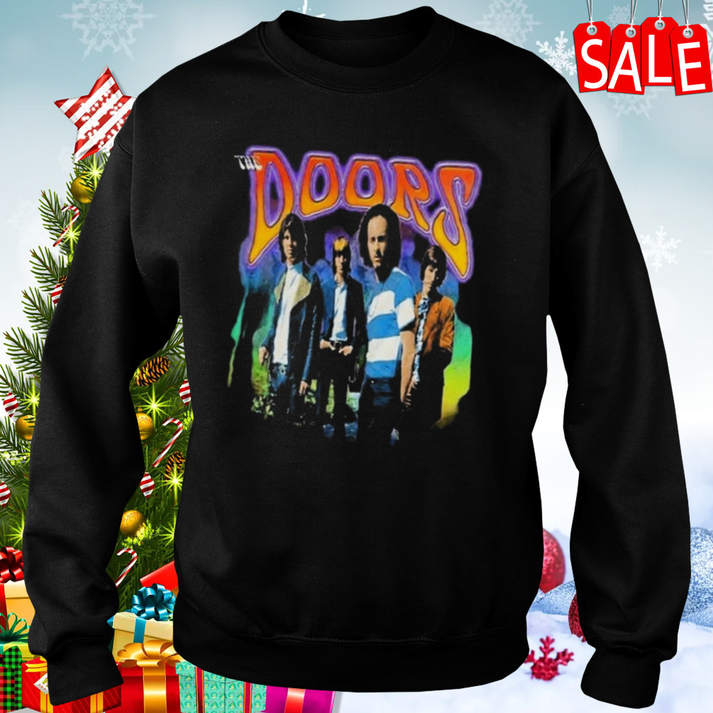 The Doors vintage full color band photos t-shirt 4 Sweaters