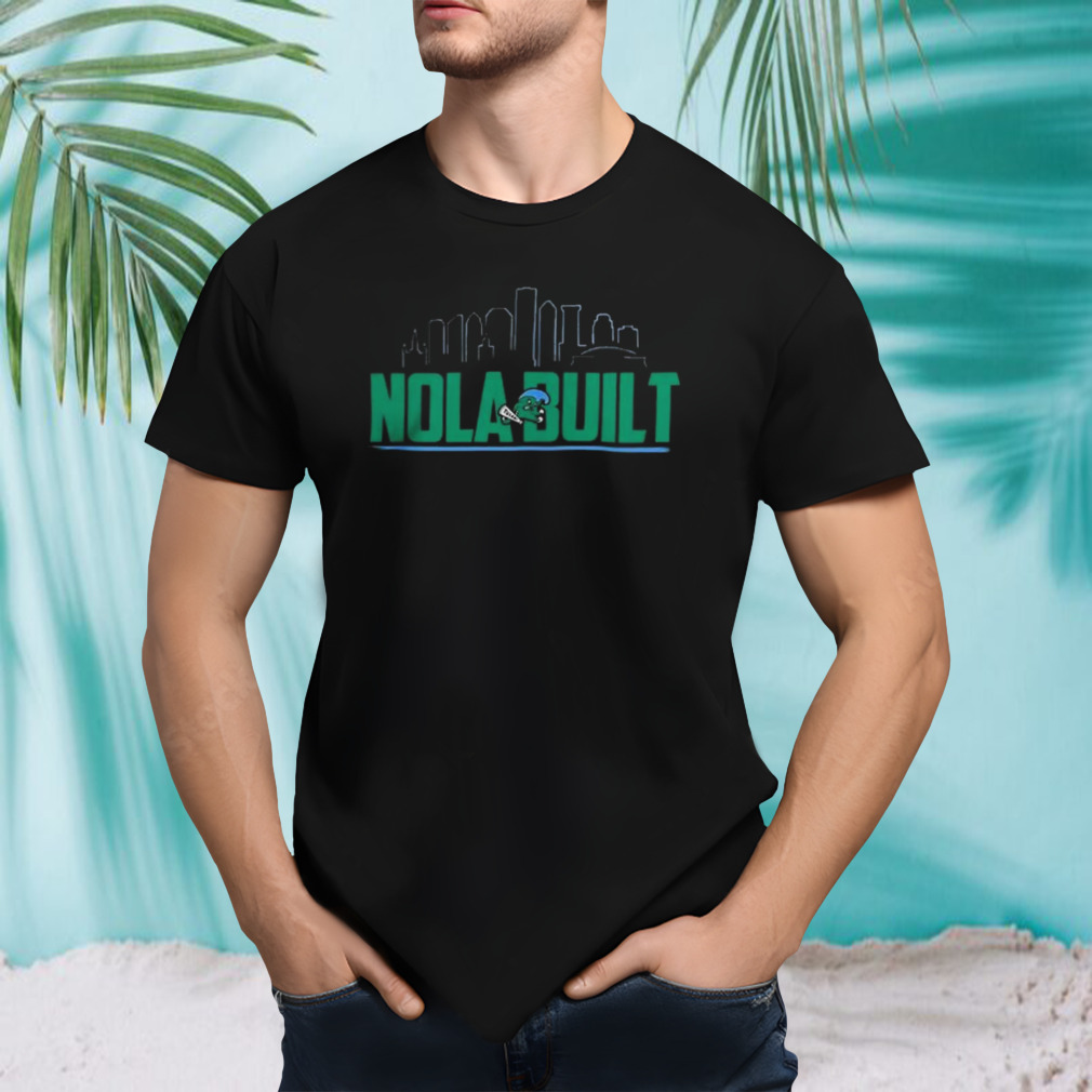 Tulane Green Wave Nola Built t-shirt