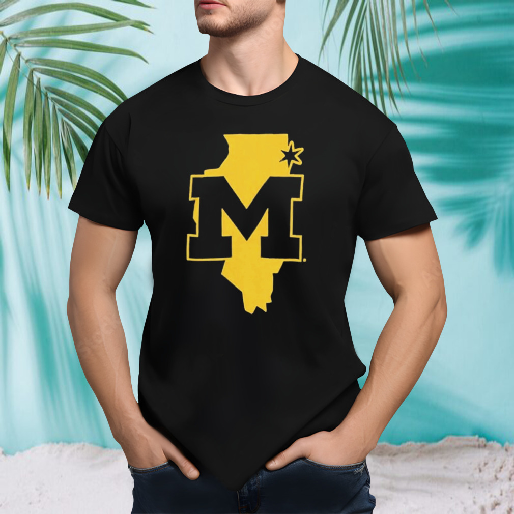 University of Michigan M Den Chicago Pop-Up t-shirt