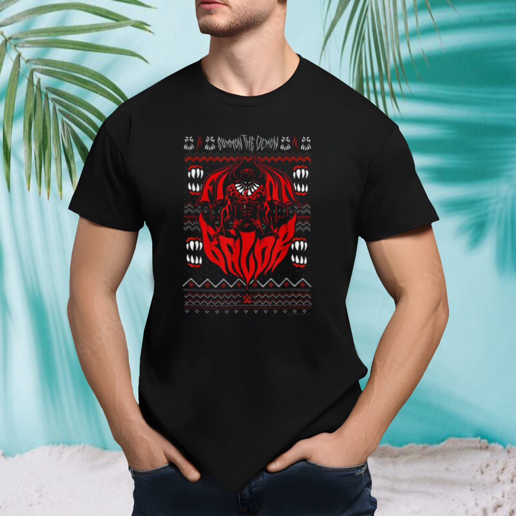 Wwe Christmas Finn Bã¡lor Summon The Demon shirt