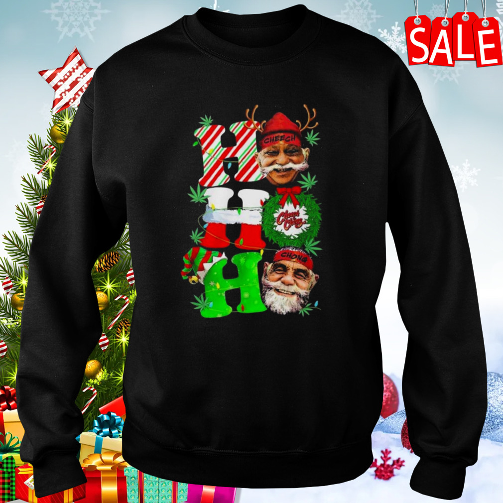 Cheech & Chong Xmas Ho Ho Ho Christmas 2024 T-shirt - Trend Tee Shirts ...