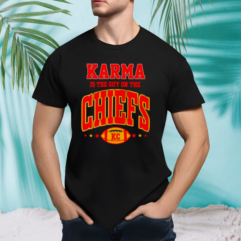 Karma is the guy on the Chiefs shirt