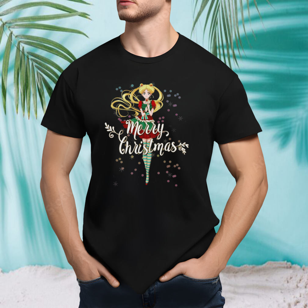 Merry Sailor Moon Christmas Usagi shirt