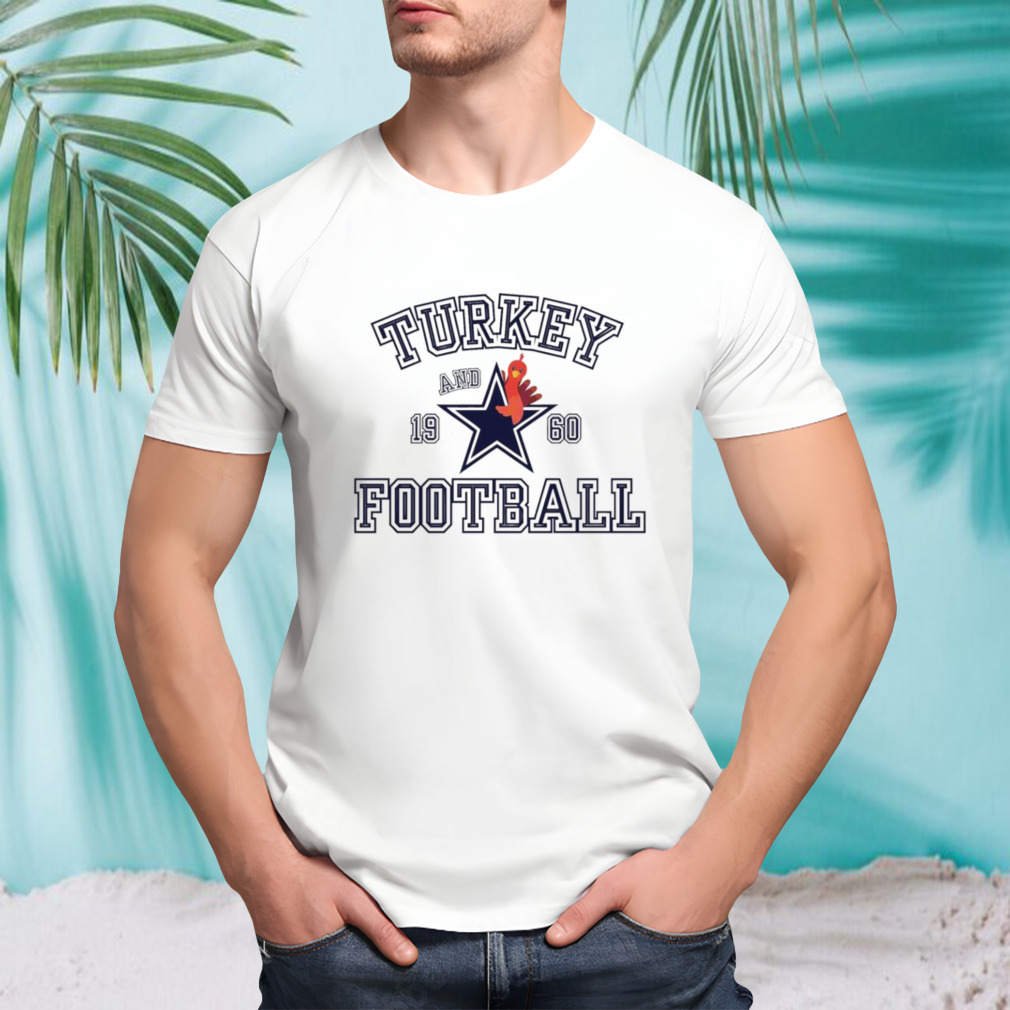 Thanksgiving Dallas Turkey and football shirt