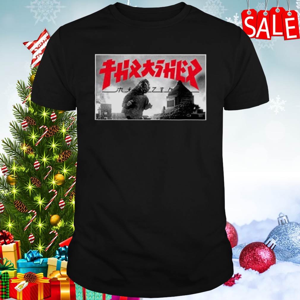 Thrasher X Godzilla Collection shirt