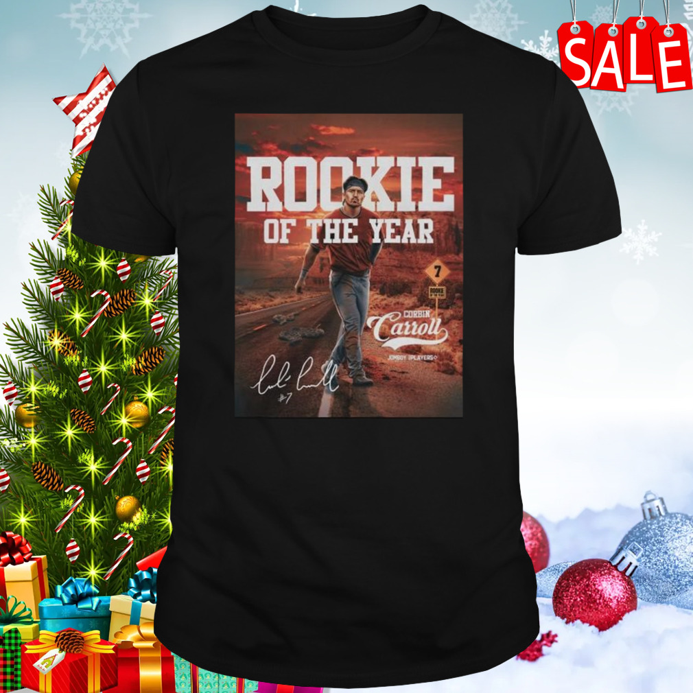Corbin Carroll ’23 Rookie Of The Year poster T-Shirt