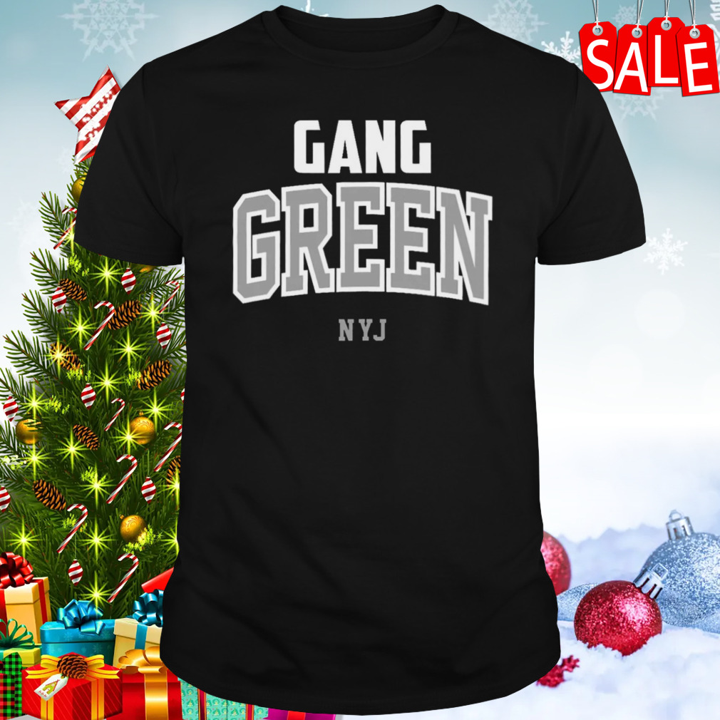 Gang Jets Green Football New York shirt