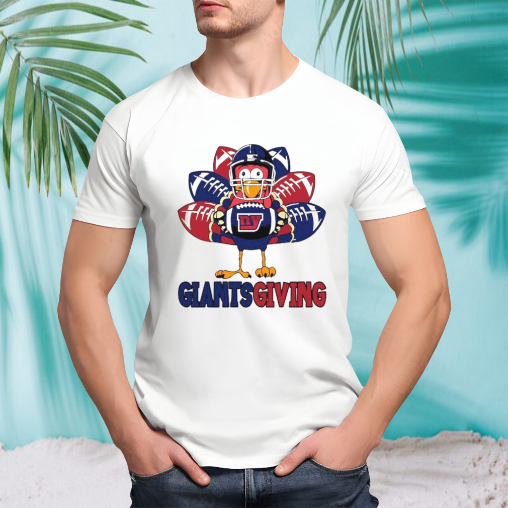 New York Giants turkey Giantsgiving thanksgiving shirt