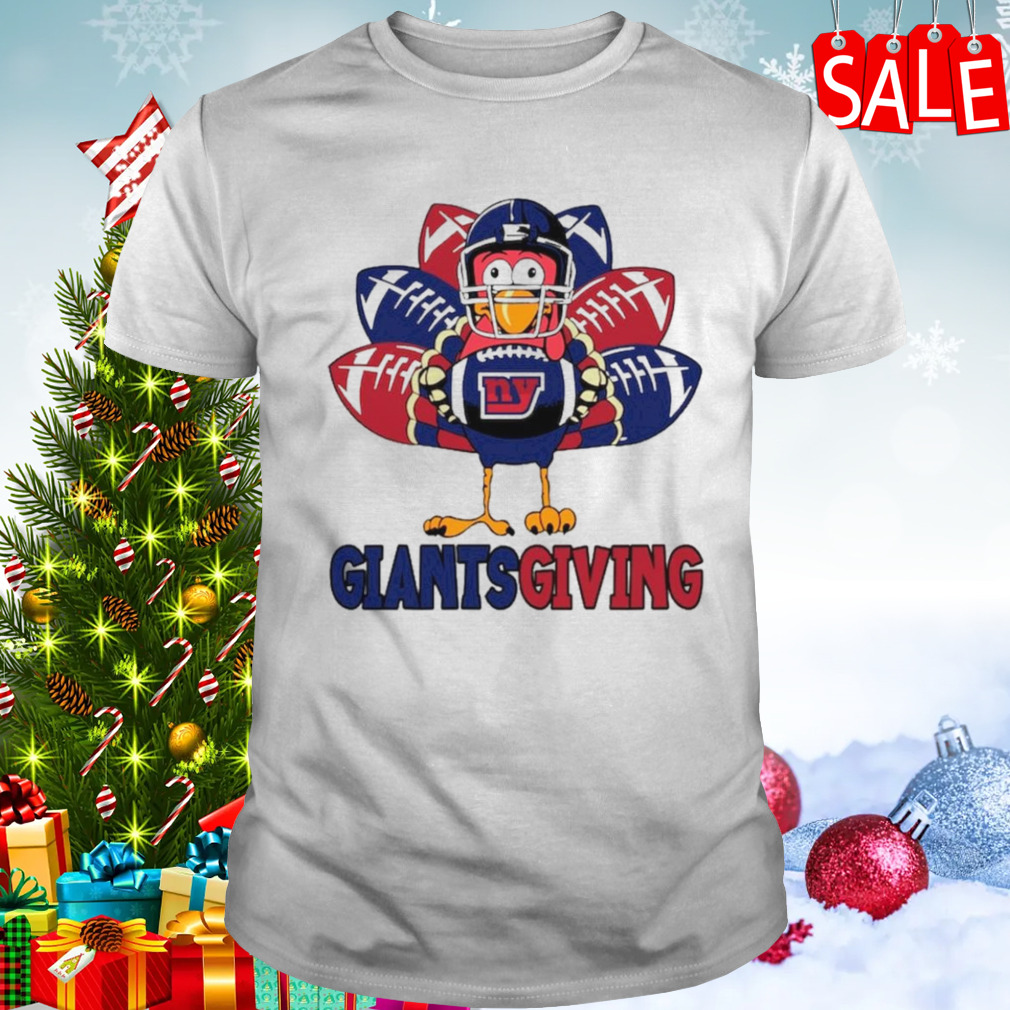 New York Giants turkey Giantsgiving thanksgiving shirt