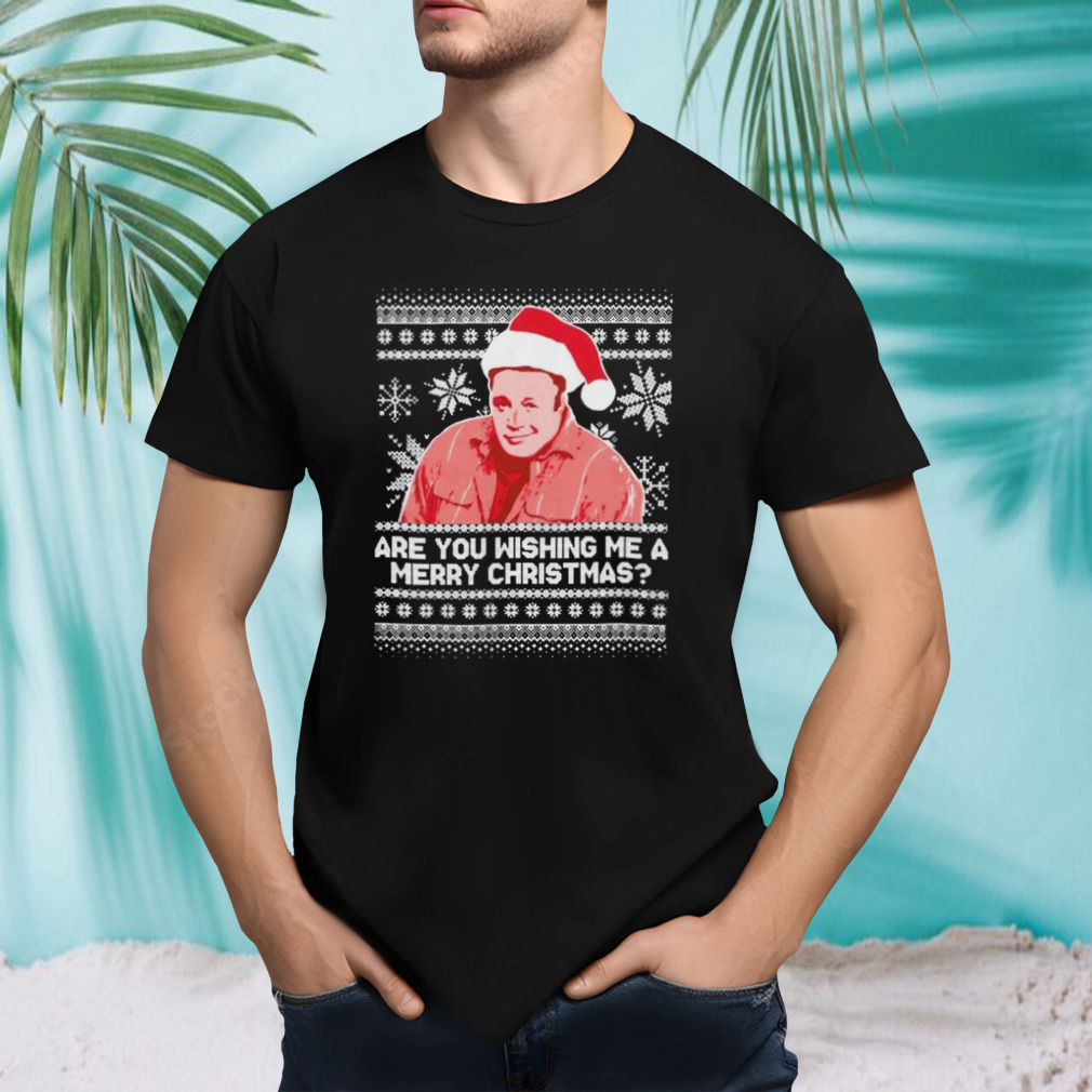 Pardon My Take Are You Wishing Me A Merry Christmas Ugly Sweater Sweatshirt
