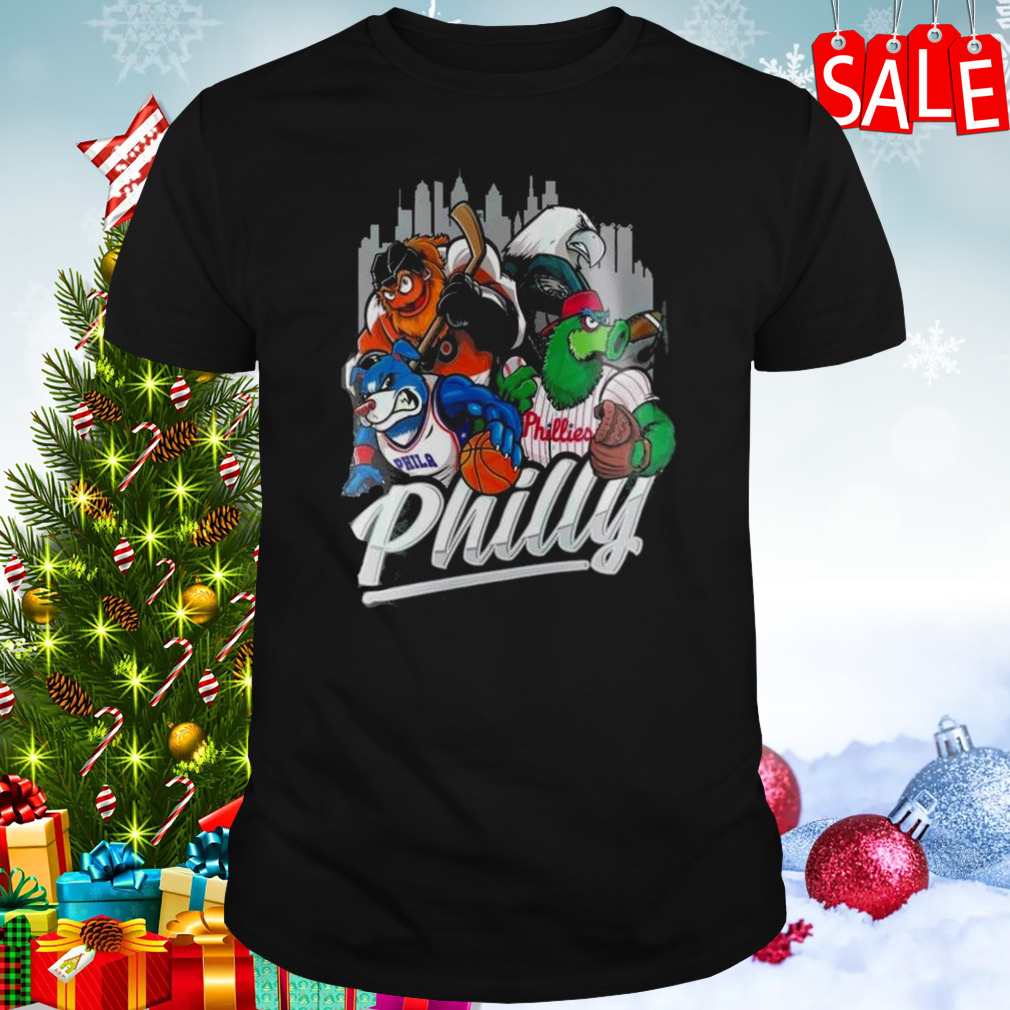 Philadelphia Eagles Philadelphia 76ers Philadelphia Phillies Philadelphia Flyers T-shirt