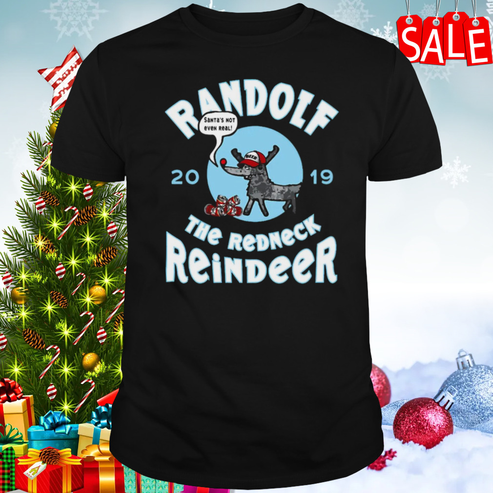 Randolf The Redneck Reindeer Christmas shirt