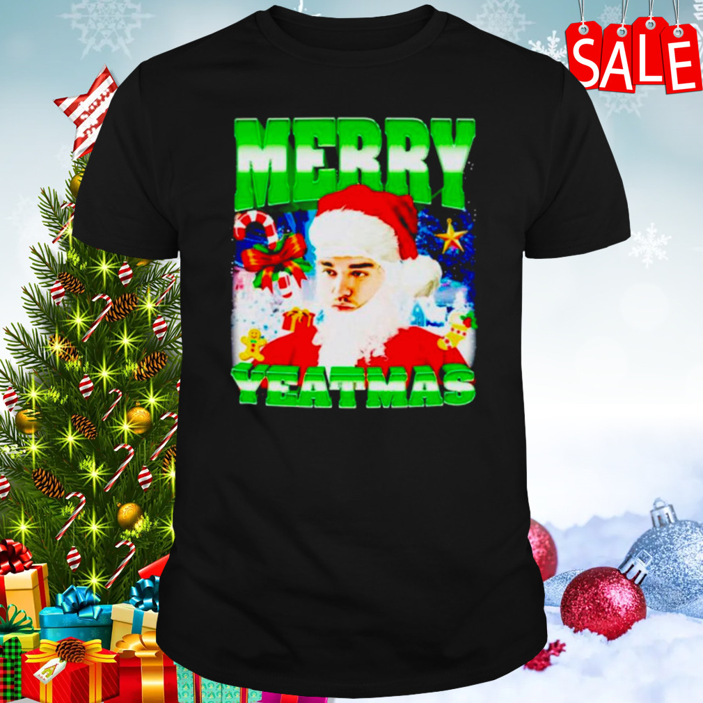 Rapper Yeat Santa Merry Yeatmas funny Christmas shirt