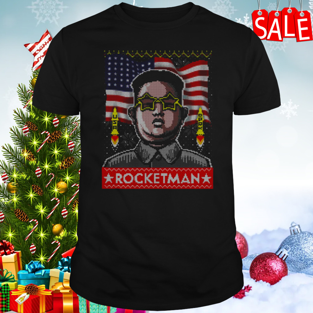 Rocketman Kim Jong Un Christmas shirt