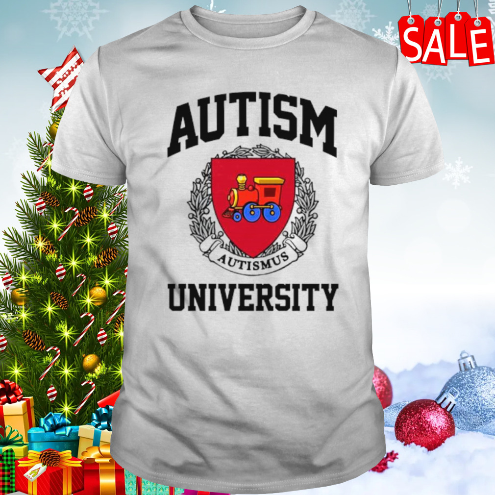 Autism University retro logo shirt