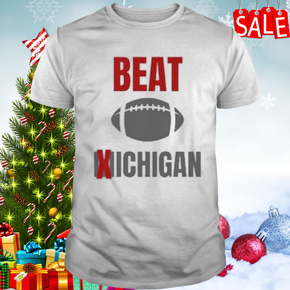 Beat Michigan We Don’t Give A Damn Shirt