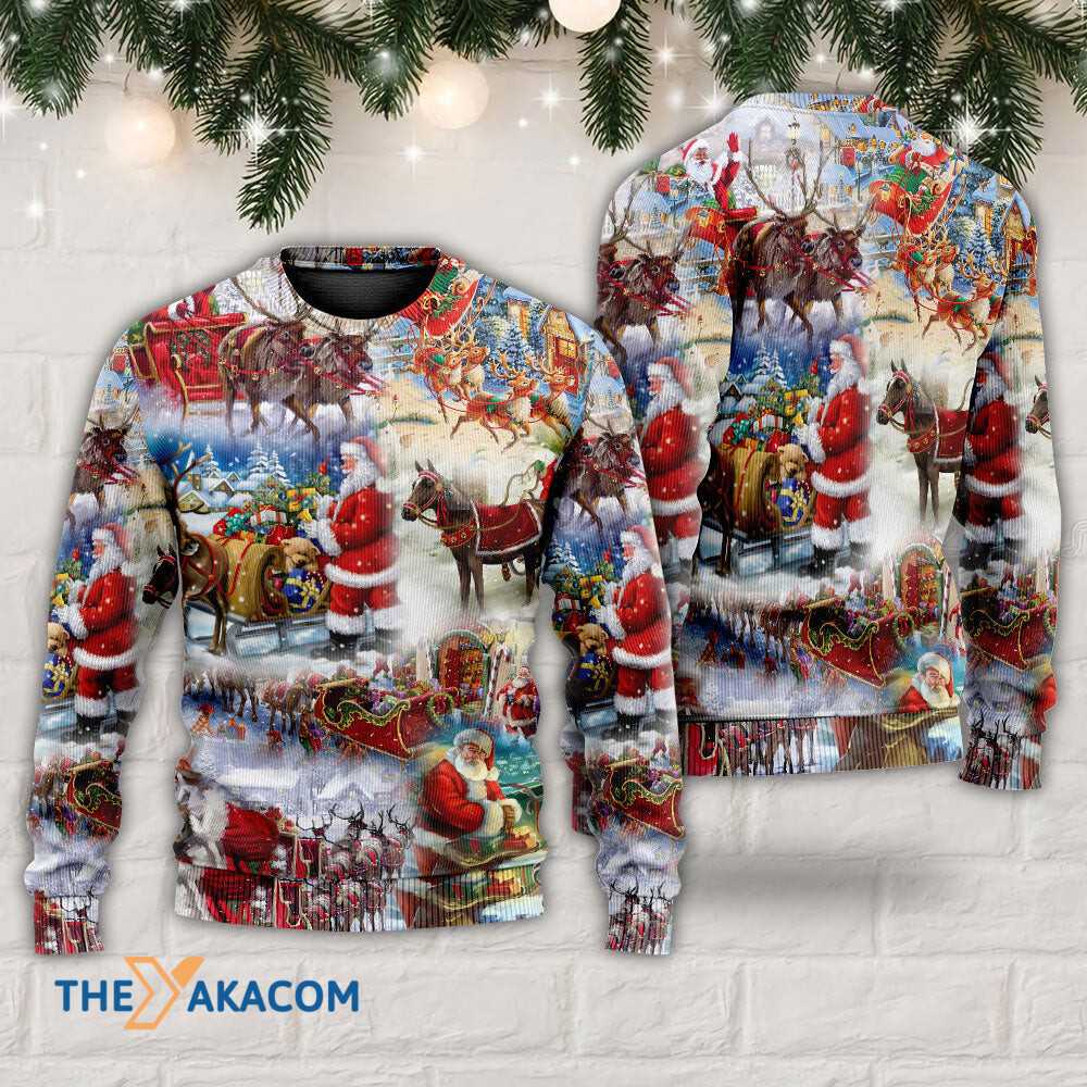 Christmas Believe In The Magic Of Christmas Gift For Lover Ugly Christmas Sweater