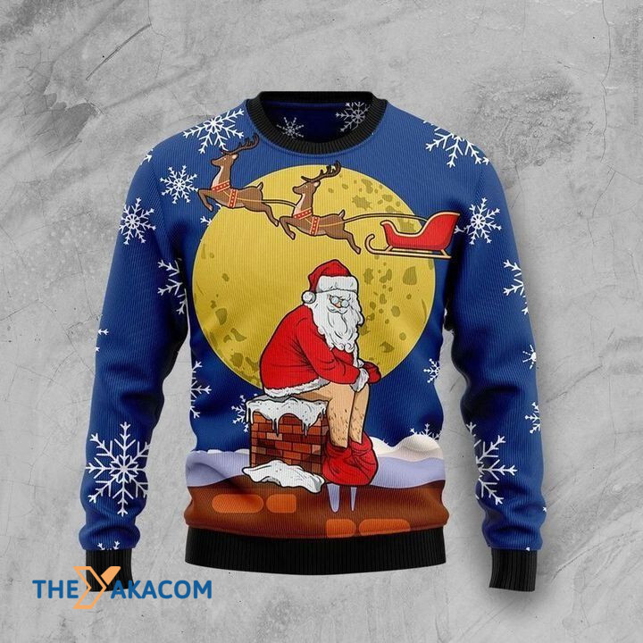 Funny Santa Claus Christmas Gift For Christmas Ugly Christmas Sweater