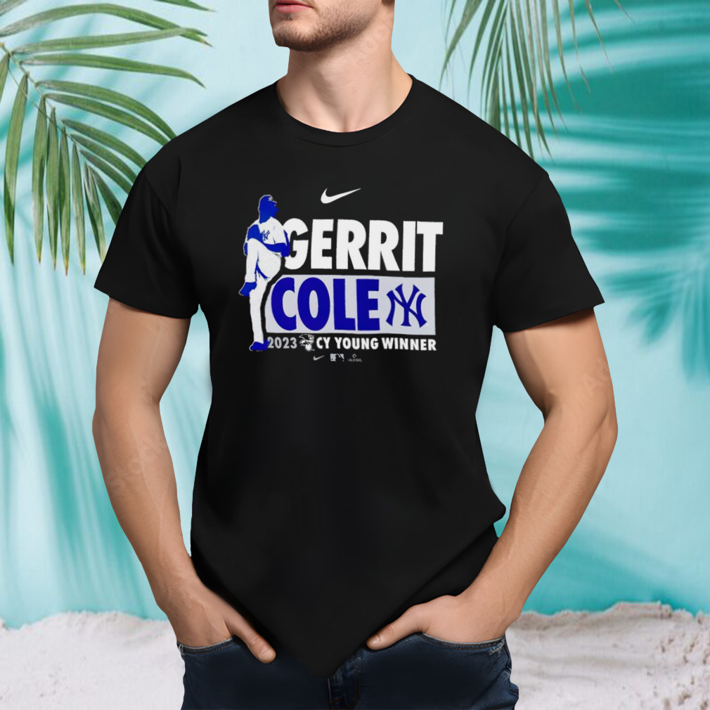 Gerrit Cole 2023 AL Cy Young Award winner shirt