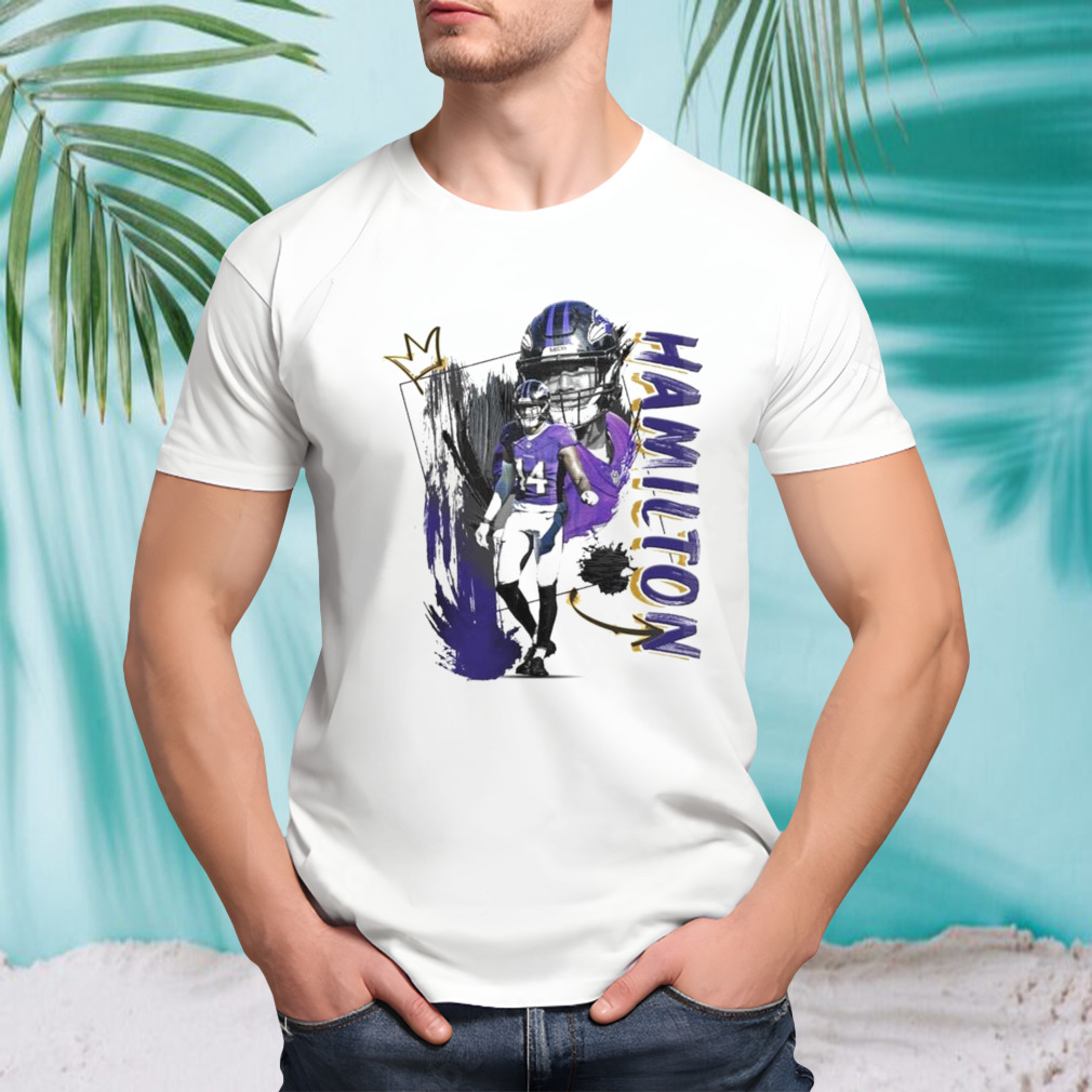 Kyle Hamilton Baltimore Ravens Football Paper 2023 T-shirt