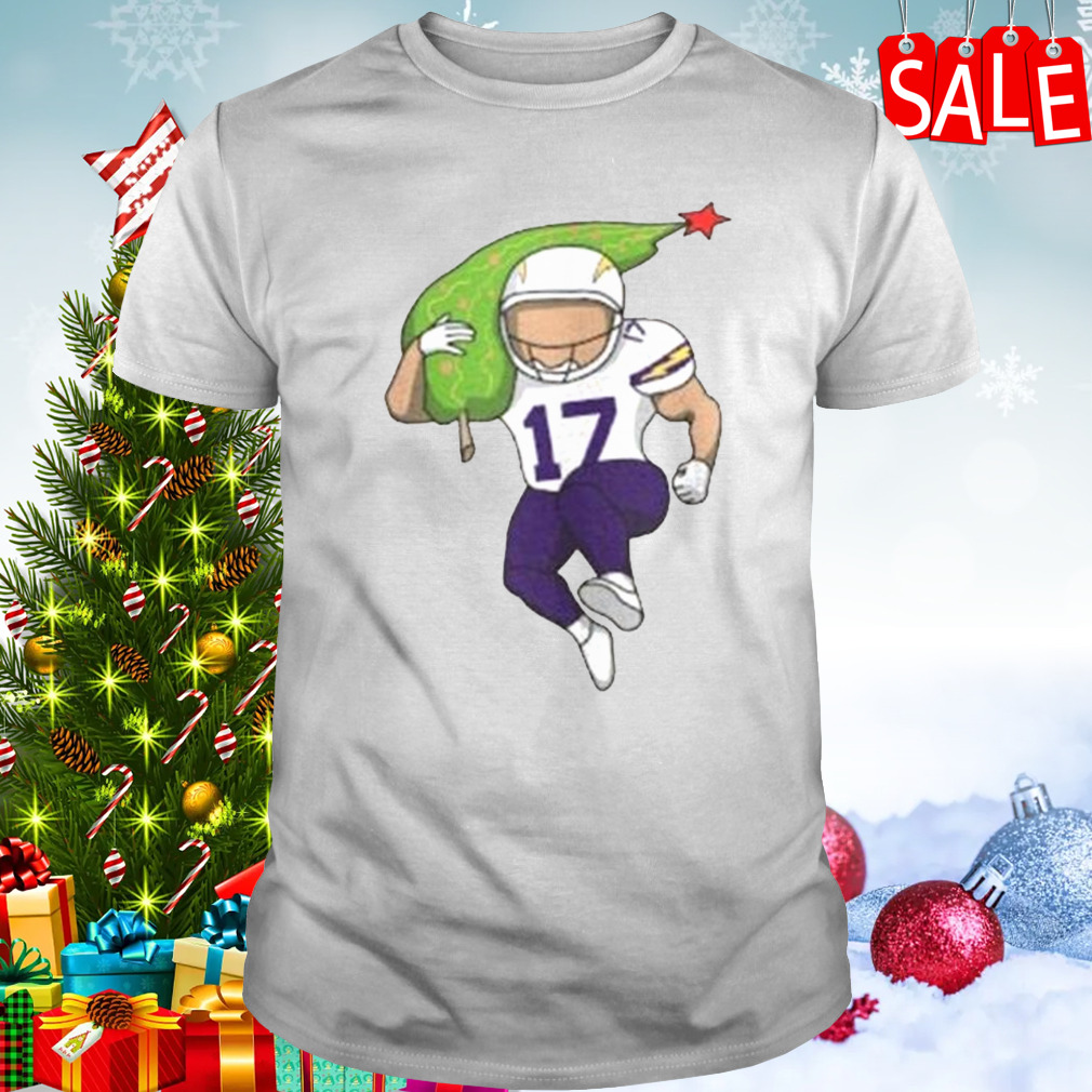Los Angeles Chargers Christmas Tree 2023 Shirt