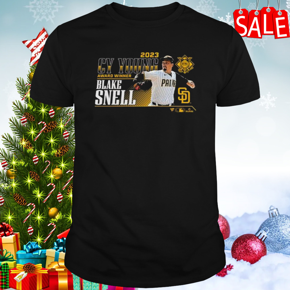 San Diego Padres Blake Snell 2023 NL Cy Young Award Winner Shirt