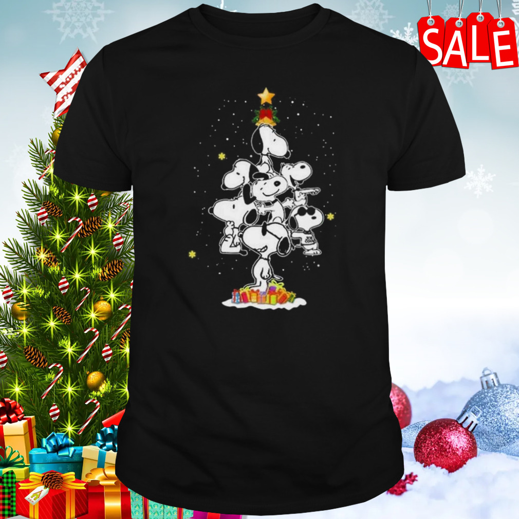 Snoopy Dog Christmas Tree 2023 Shirt