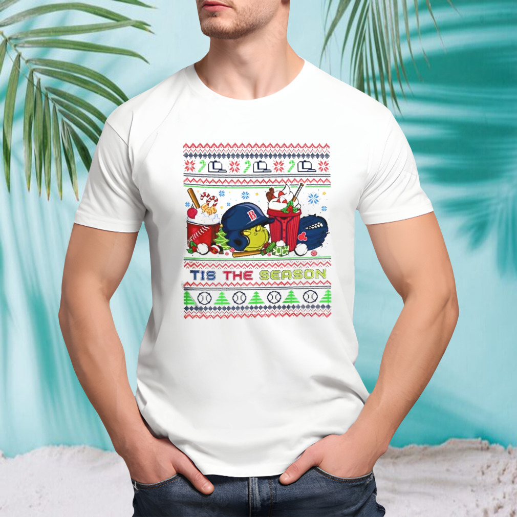 The Grinch Boston Red Sox Tis The Damn Season Ugly Christmas T-shirt