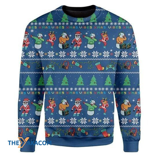 Christmas Band And Christmas Tree Gift For Christmas Ugly Christmas Sweater