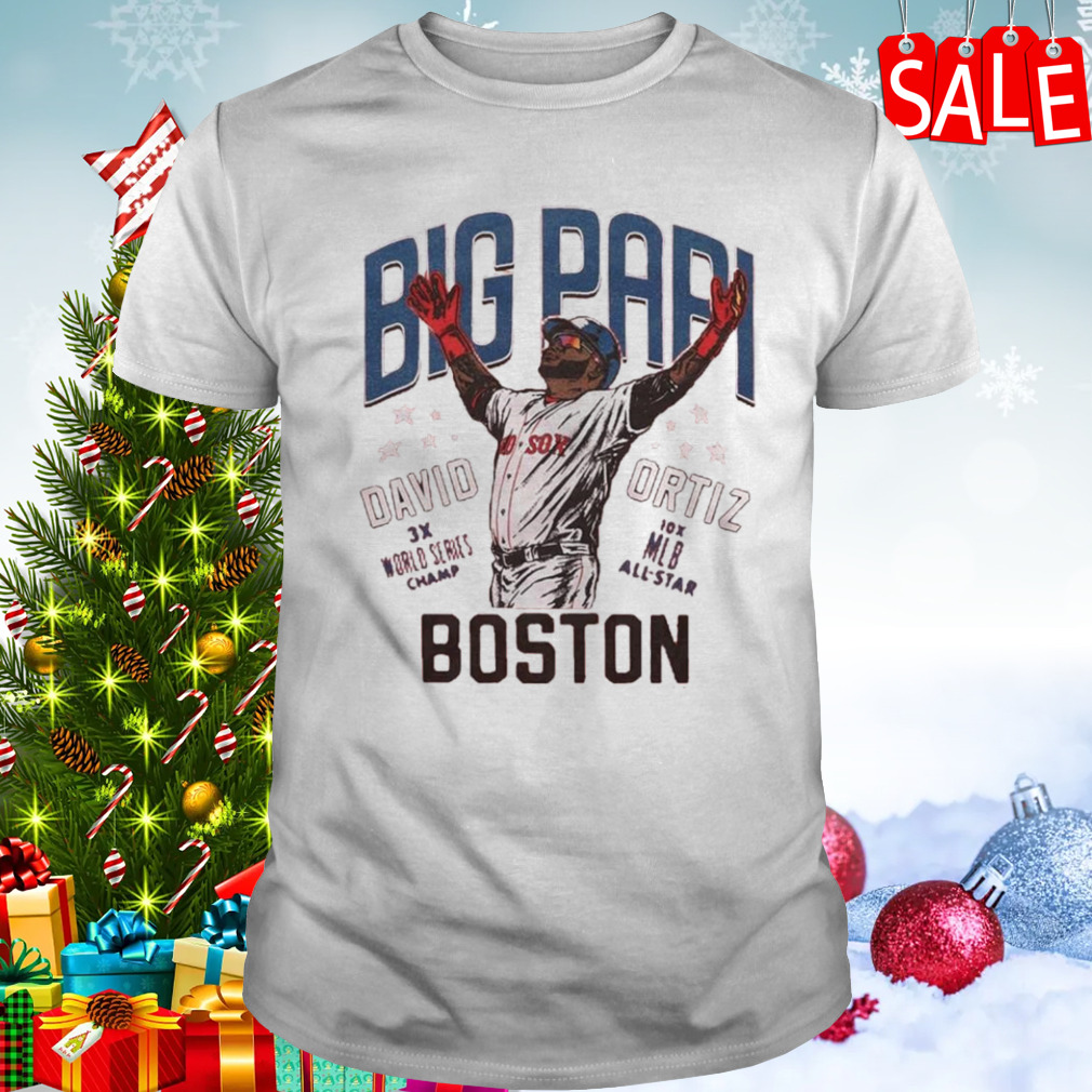 David Ortiz Big Papi Boston Red Sox shirt