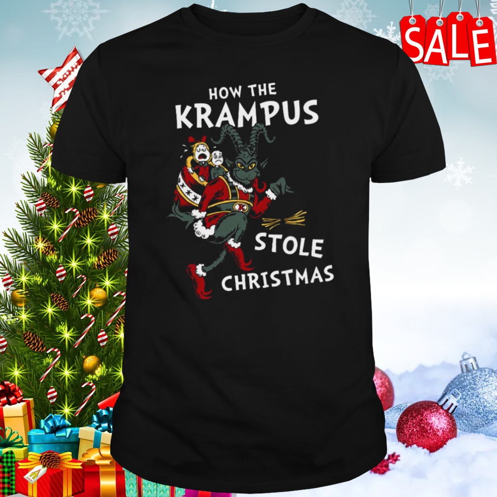 How The Krampus Stole Christmas Creepy shirt