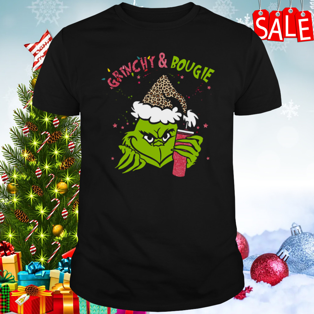 Mean Green Guy Christmas Stanley Tumbler Grinchy & Bougie shirt