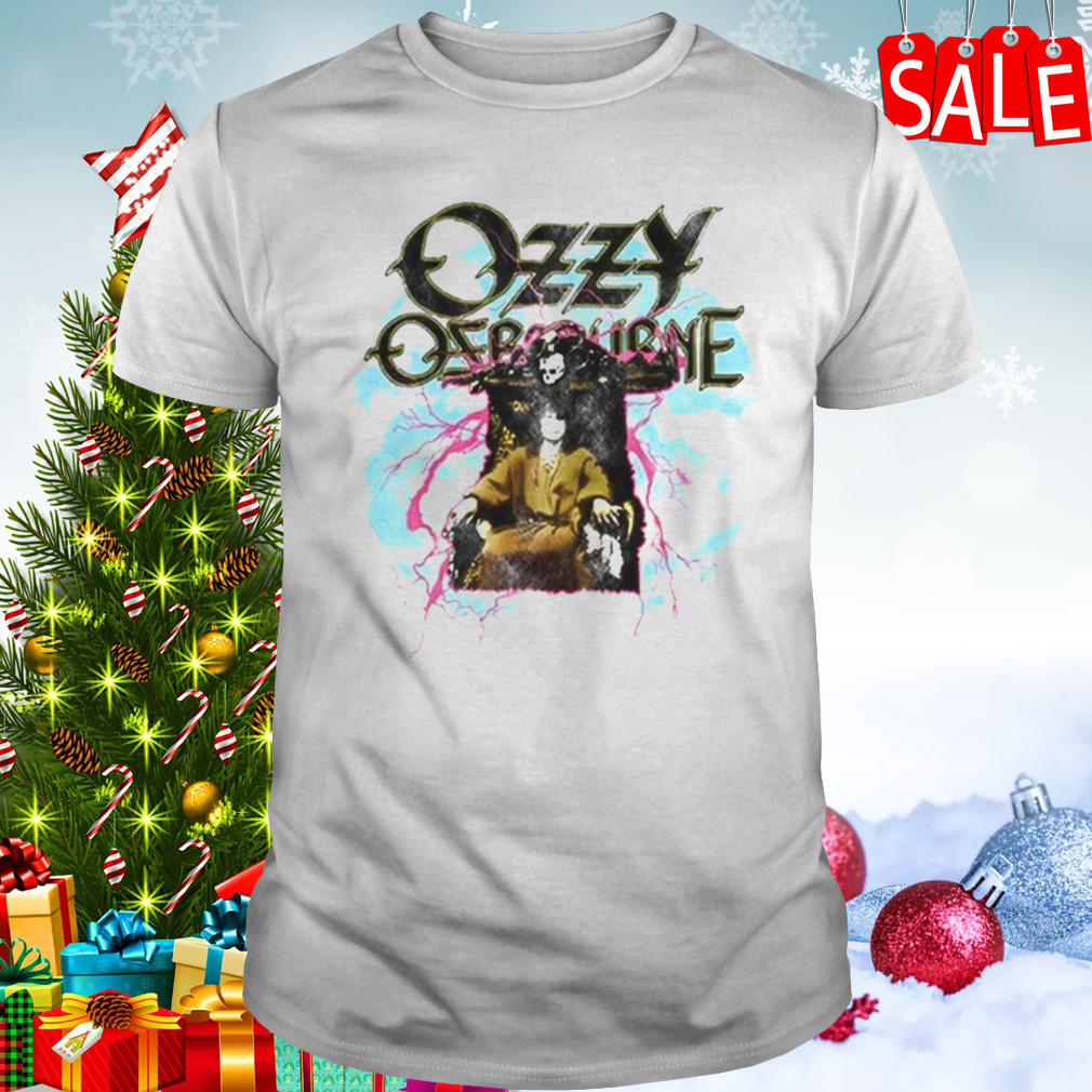 Ozzy Osbourne No Rest For The Wicked Lightning T-shirt