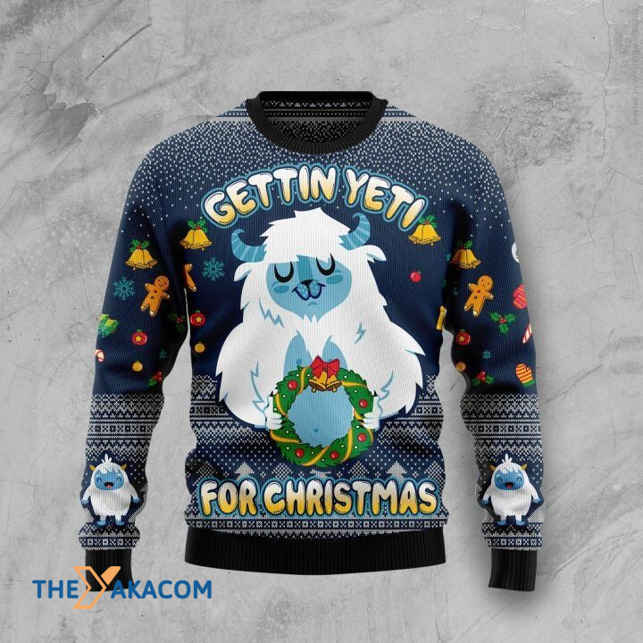 Lovely Yeti Hold Crown Gettin Yeti For Christmas Gift For Christmas Ugly Christmas Sweater Lovely Yeti Hold Crown Gettin Yeti For Christmas Gift For Christmas Ugly Christmas Sweater