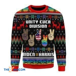 Merry Xmas Colorful Unity Ever Division We Are One Gift For Christmas Party Ugly Christmas Sweater Merry Xmas Colorful Unity Ever Division We Are One Gift For Christmas Party Ugly Christmas Sweater